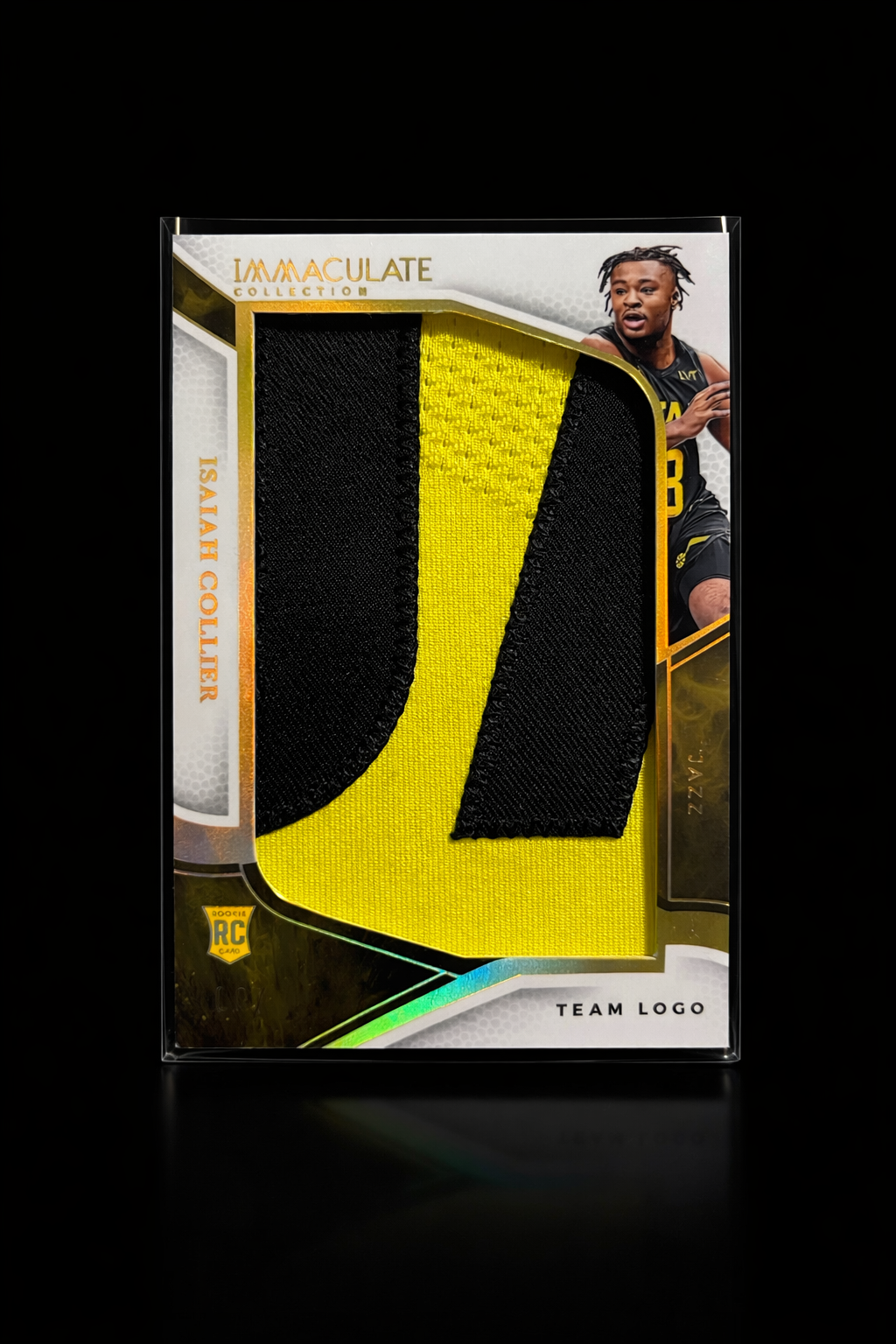 Isaiah Collier Rookie Patch /25 – Panini Immaculate Collection 2024-25'