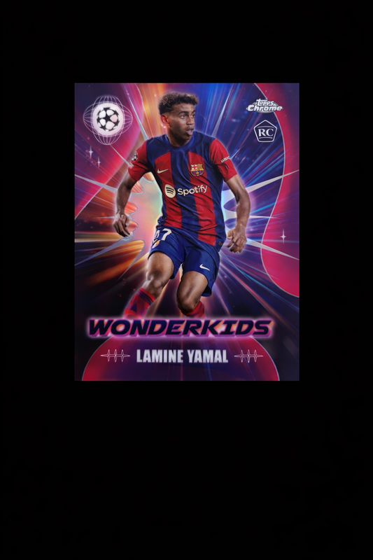 Lamine Yamal RC – Wonderkids | Topps Chrome UEFA Champions League