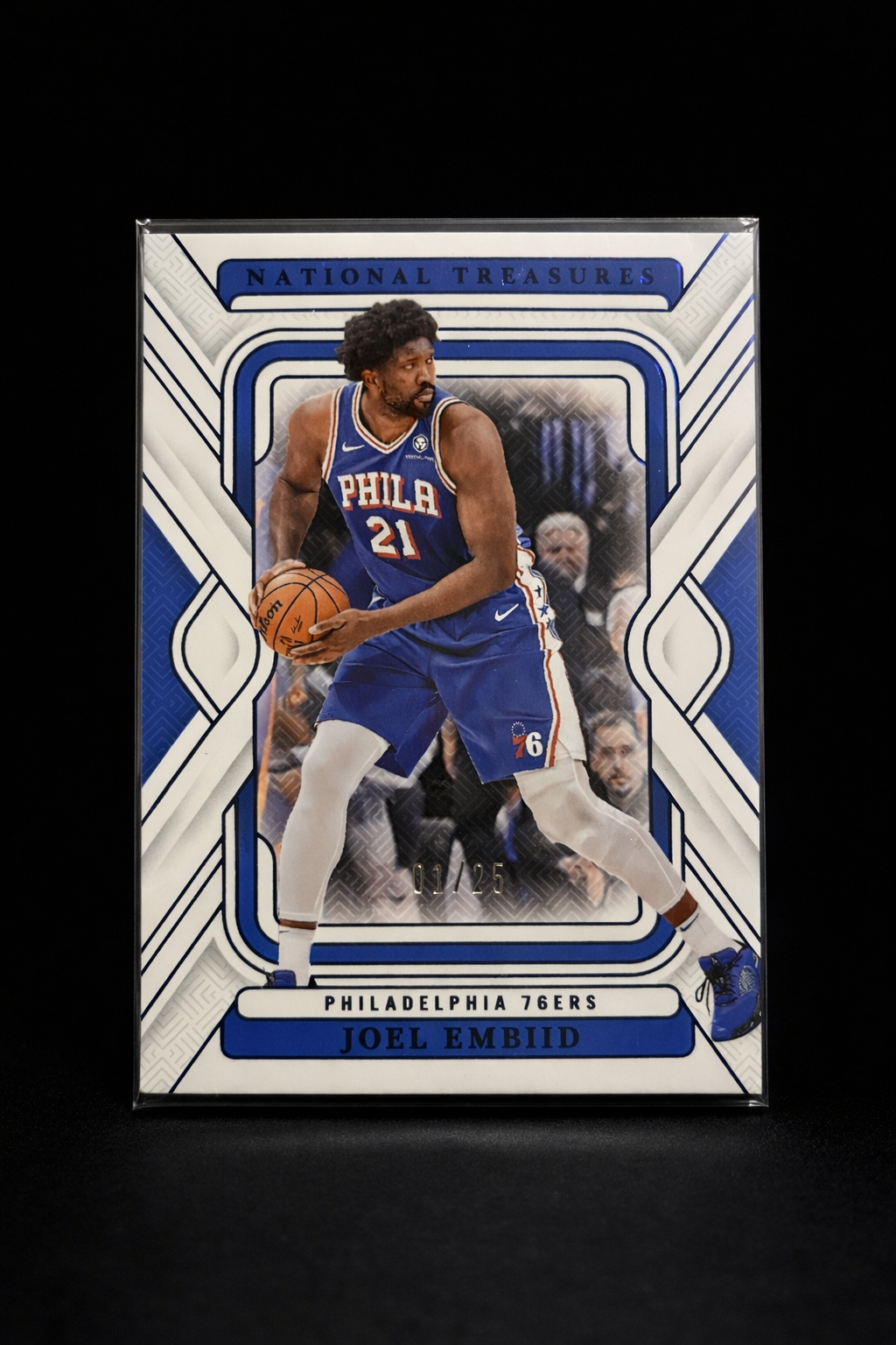 Joel Embiid /25 Philadelphia 76ers - National Treasures Panini 2024–25