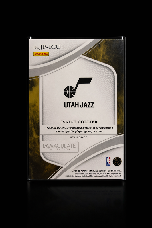 Isaiah Collier Rookie Patch /25 – Panini Immaculate Collection 2024-25'